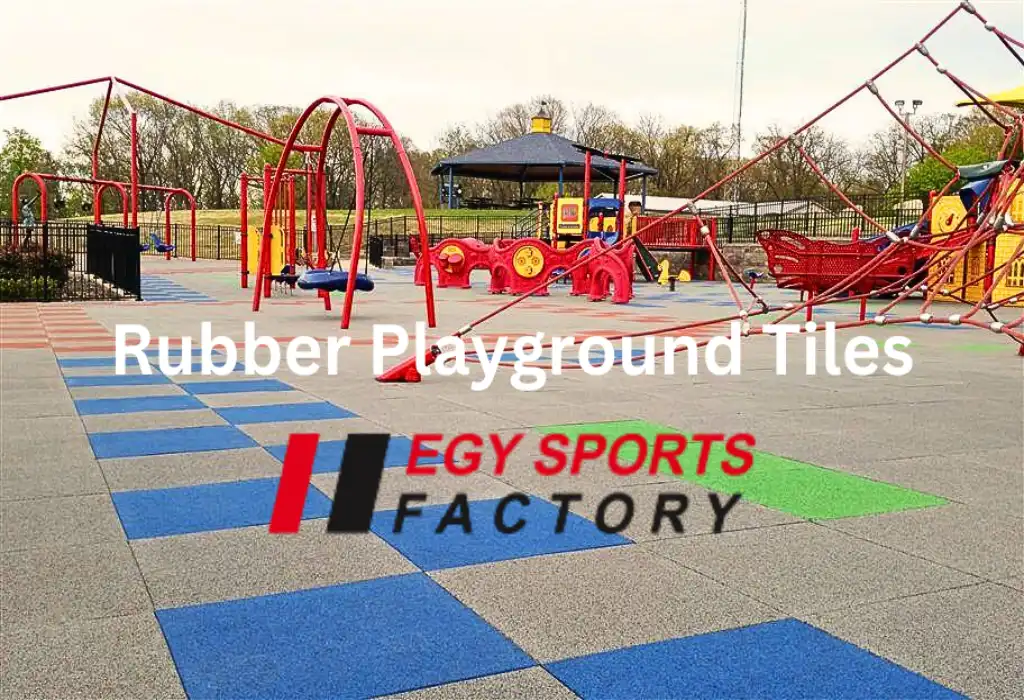 rubber playground tiles