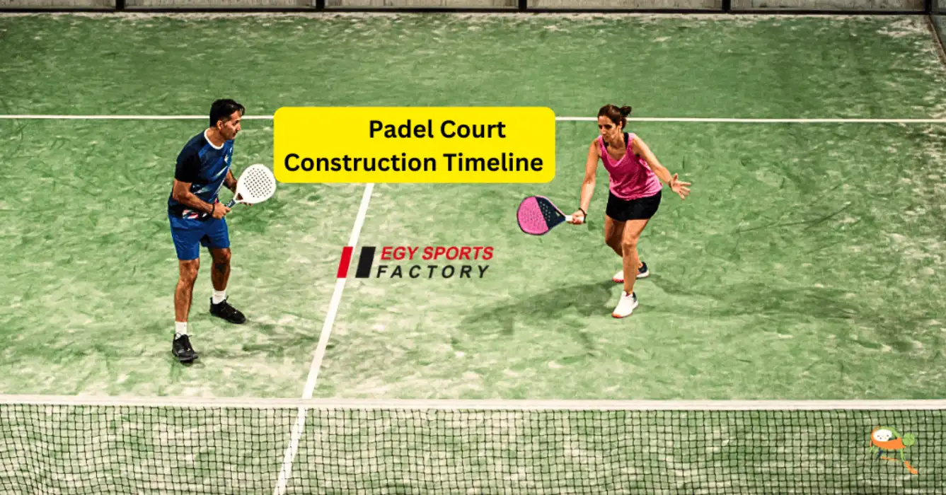 Padel court construction timeline