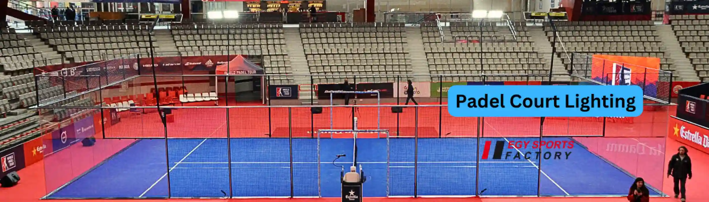 Padel court lighting