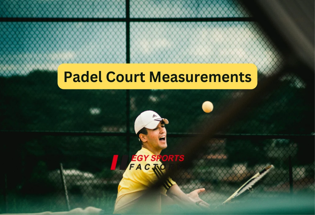 Padel court measurements