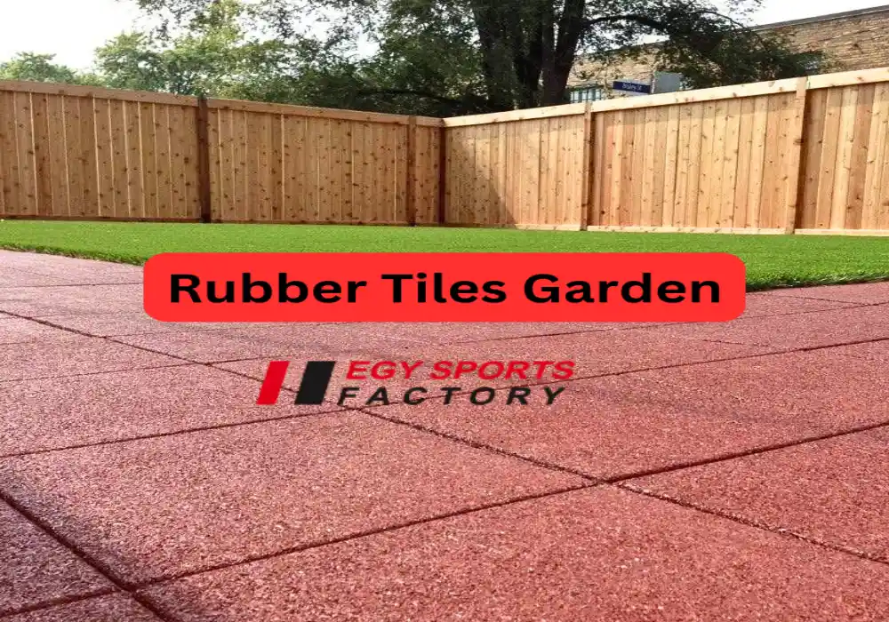 rubber tiles garden