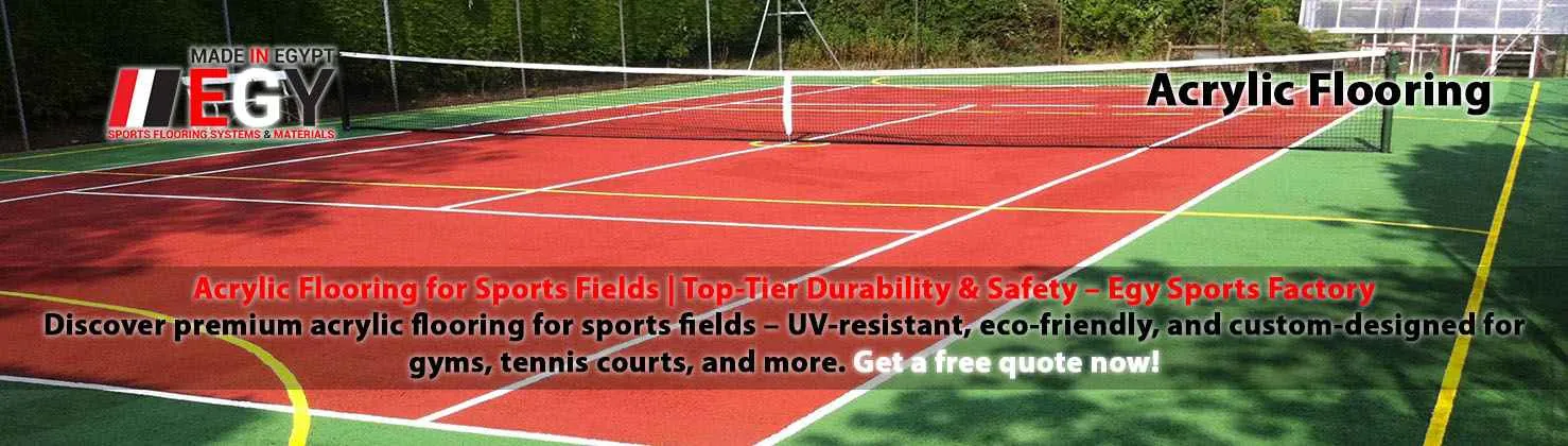 Discover premium acrylic flooring for sports fields – UV-resistant, eco-friendly, and custom-designed for gyms, tennis courts, and more